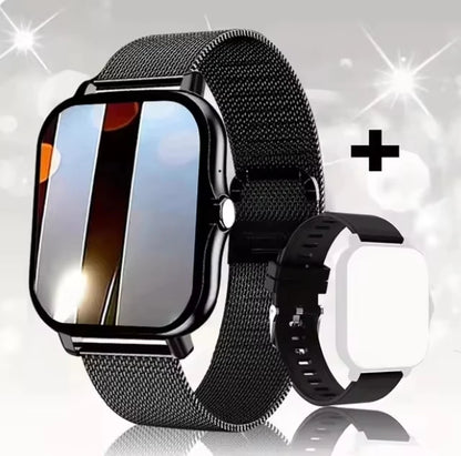 KaiAqua 2025 Smart Watch 2.01 Inch HD Display Answer Make Call Message Preview Sport Modes DIY Dial Weather Forecast Men Women