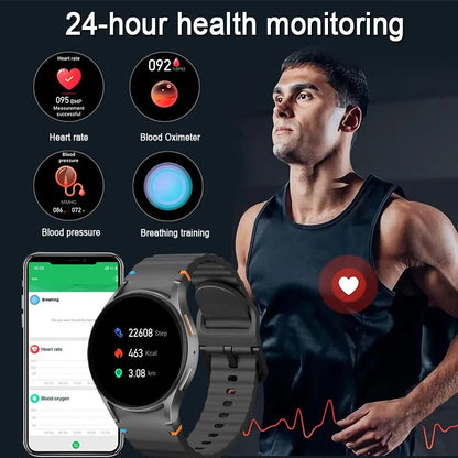 2025 New Smart Watch 7 Ultra NFC GPS Smart Watch Men Compass Sports Fitness Heart Rate BT Calling AMOLED HD Smartwatch Women