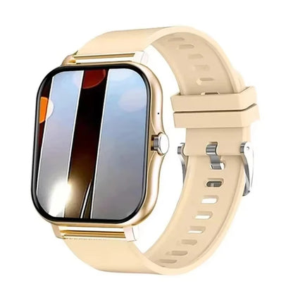 KaiAqua 2025 Smart Watch 2.01 Inch HD Display Answer Make Call Message Preview Sport Modes DIY Dial Weather Forecast Men Women